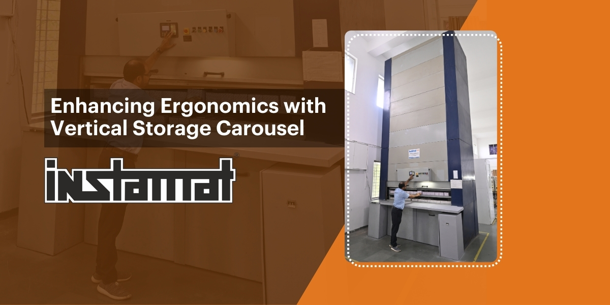 Vertical Storage Carousel Ergonomics Enhancing