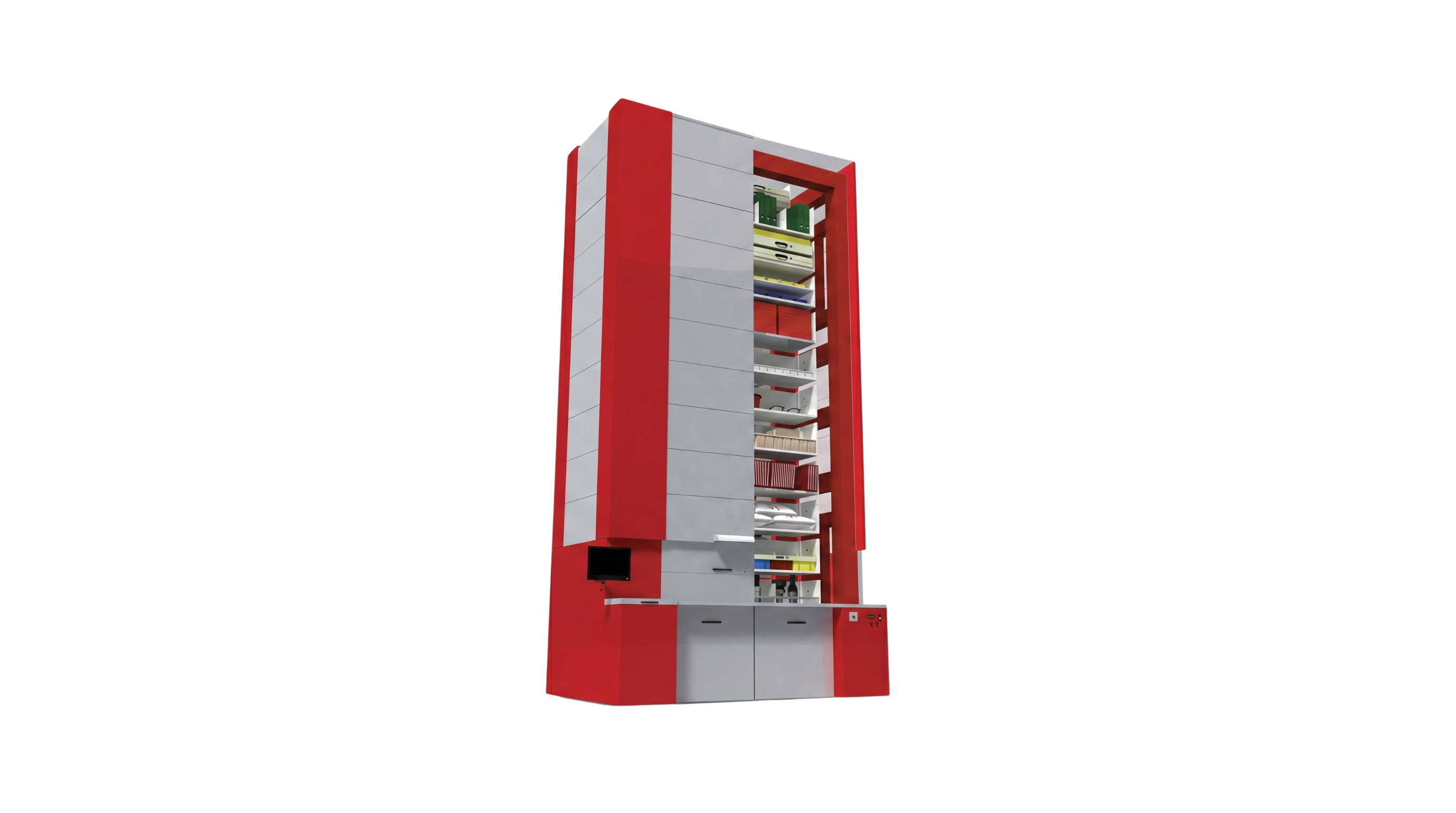 vertical storage carousel system