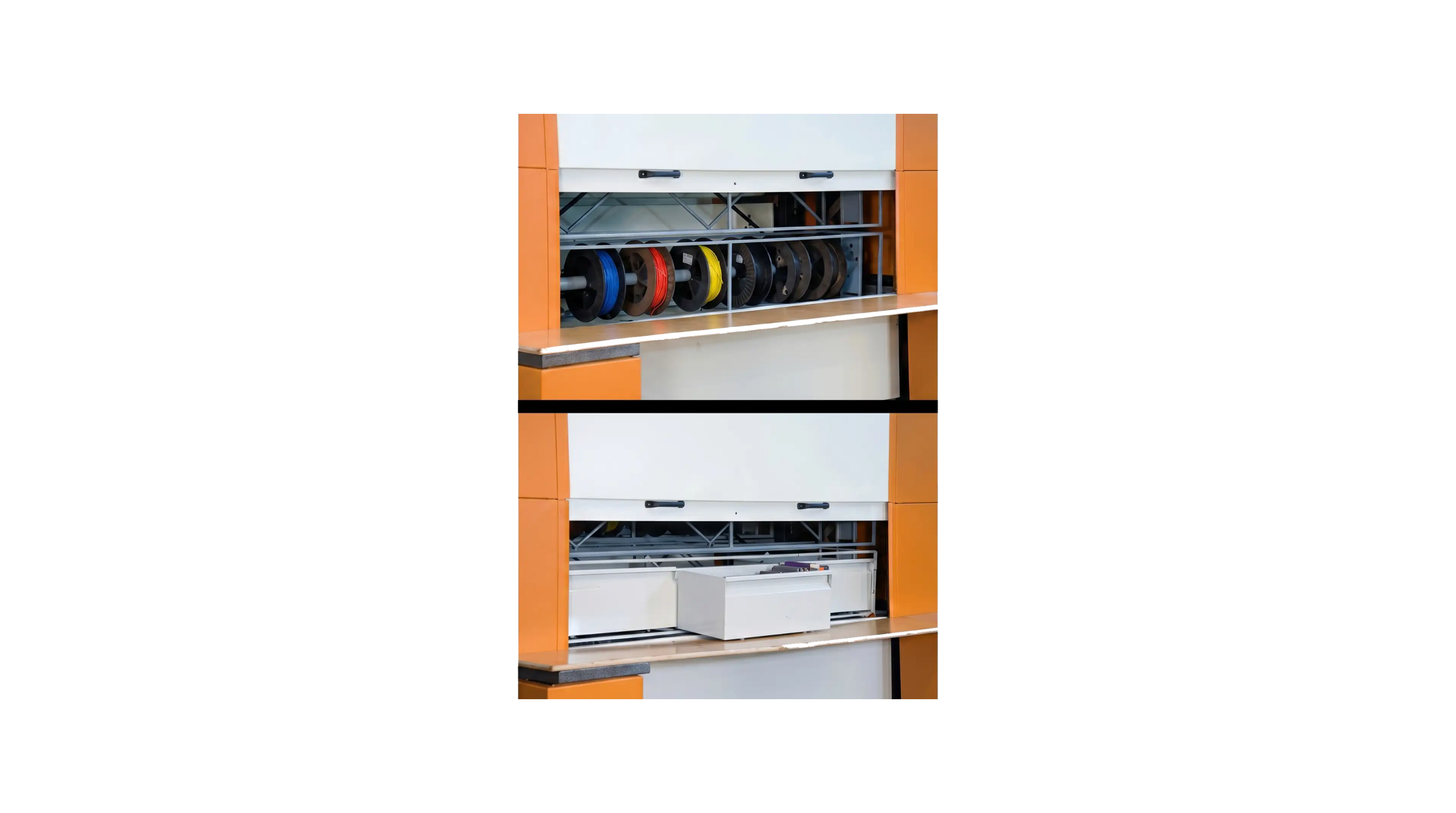 vertical storage carousel system